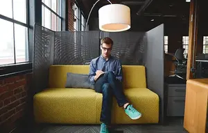 man at the office